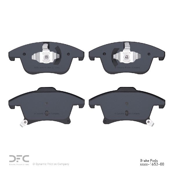 2013-2020 Lincoln MKZ Disc Brake Pad Set - Front (Dynamic Friction)