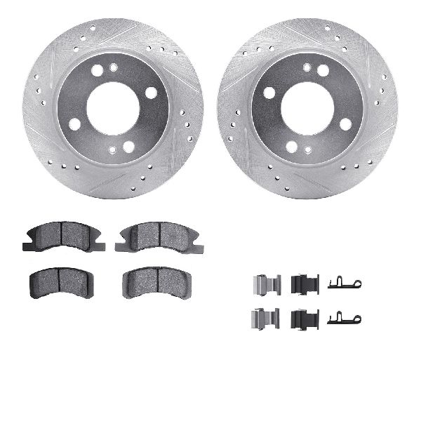 2014-2015 Mitsubishi Mirage Disc Brake Kit - Front (Dynamic Friction)