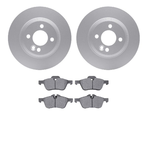 2002-2008 Mini Cooper Disc Brake Kit - Front (Dynamic Friction)