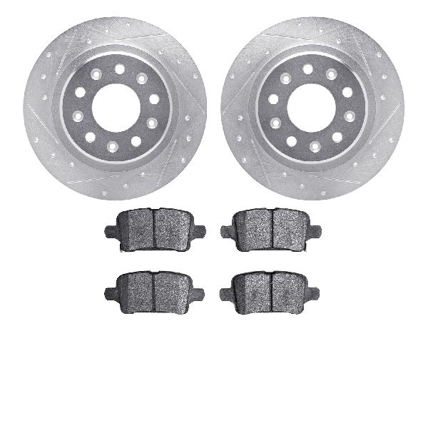 2018-2020 GMC Terrain Disc Brake Kit - Rear (Dynamic Friction)