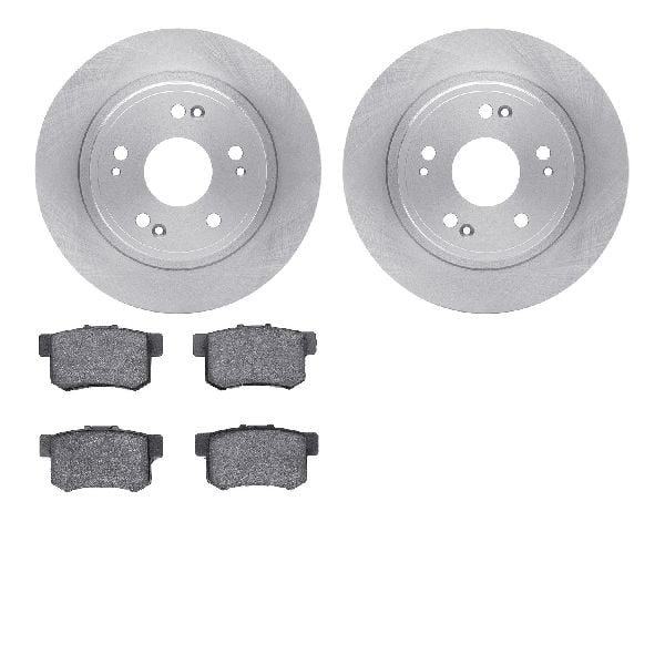 2016-2022 Acura ILX Disc Brake Kit - Rear (Dynamic Friction)