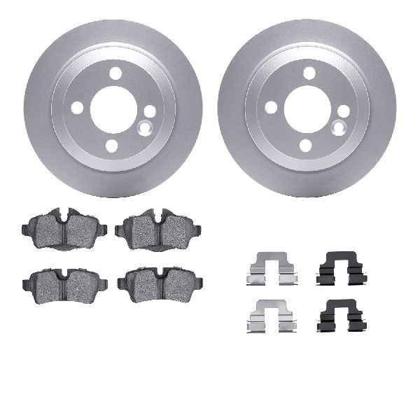 2007-2015 Mini Cooper Disc Brake Kit - Rear (Dynamic Friction)