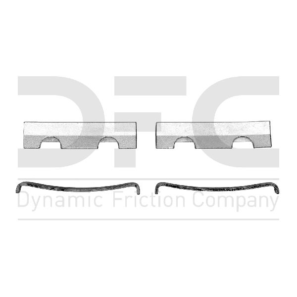 1997-1998 Freightliner FS65 Disc Brake Hardware Kit - Front or Rear (Dynamic Friction)