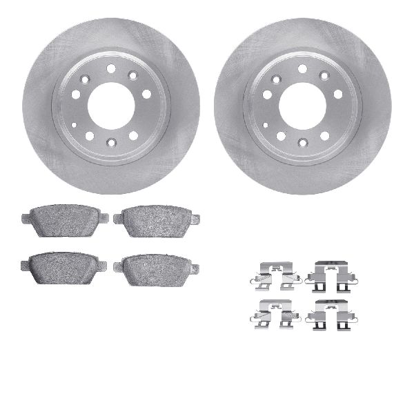 2006-2013 Mazda 6 Disc Brake Kit - Rear (Dynamic Friction)