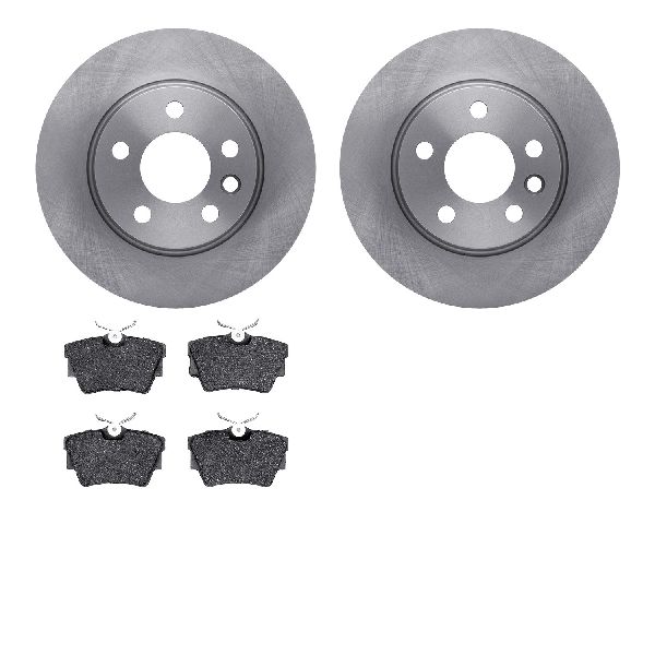 1996-1997 Volkswagen EuroVan Disc Brake Kit - Rear (Dynamic Friction)