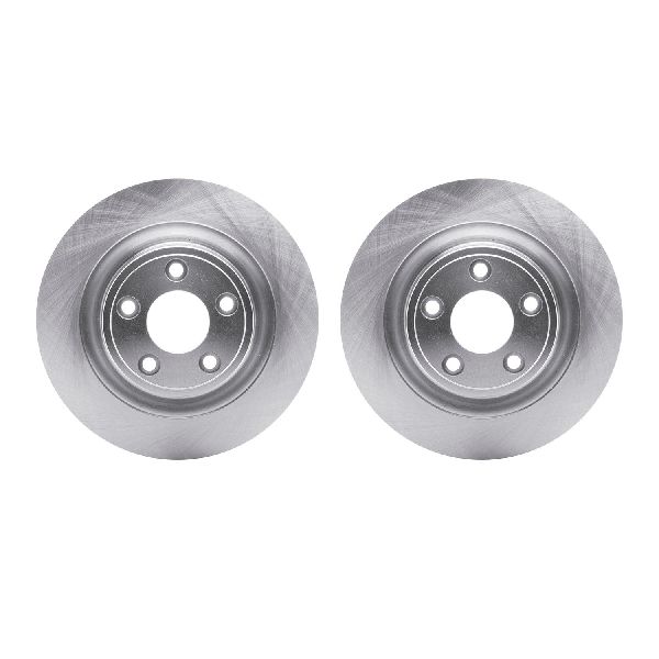2006-2008 Jaguar S-Type Disc Brake Rotor Set - Rear (Dynamic Friction)