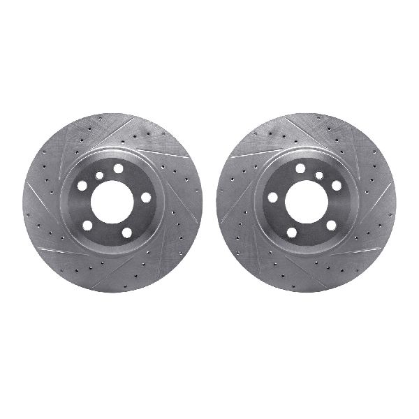 2007-2018 BMW X5 Disc Brake Rotor Set - Rear (Dynamic Friction)