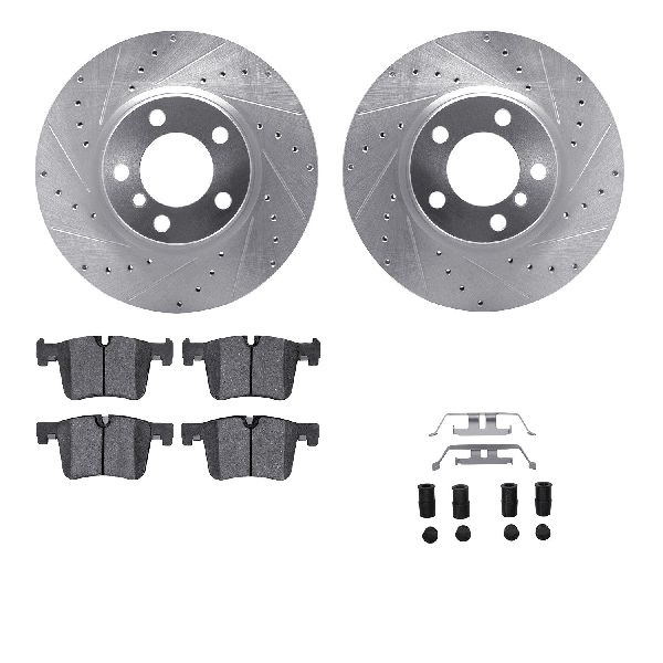 2014-2015 BMW 428i Disc Brake Kit - Front (Dynamic Friction)