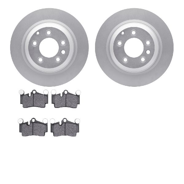 2005-2006 Porsche Cayenne Disc Brake Kit - Rear (Dynamic Friction)
