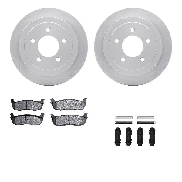2002 Lincoln Blackwood Disc Brake Kit - Rear (Dynamic Friction)