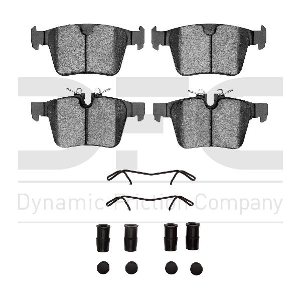 2017-2024 Jaguar F-Pace Disc Brake Pad Set - Rear (Dynamic Friction)
