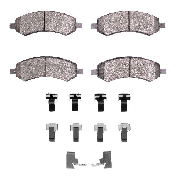 2007-2009 Dodge Durango Disc Brake Pad Set - Front (Dynamic Friction)