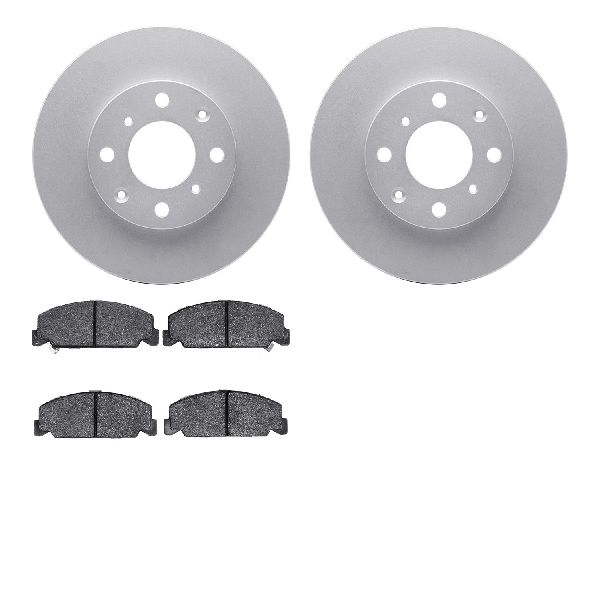 1993-1997 Honda Civic del Sol Disc Brake Kit - Front (Dynamic Friction)