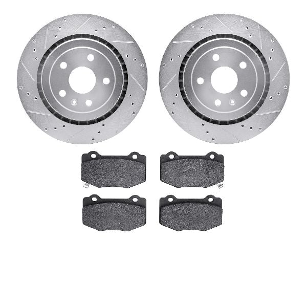 2016-2022 Chevrolet Camaro Disc Brake Kit - Rear (Dynamic Friction)