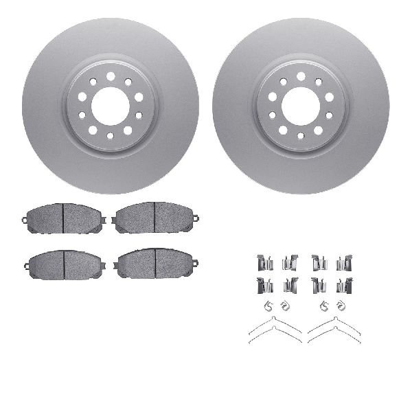 2015-2020 Jeep Cherokee Disc Brake Kit - Front (Dynamic Friction)