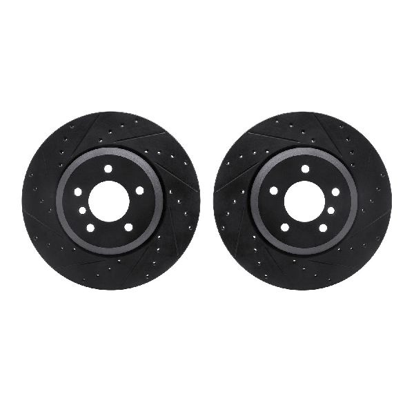 2004-2005 BMW 545i Disc Brake Rotor Set - Rear (Dynamic Friction)