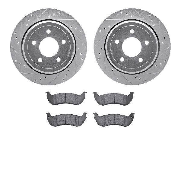 2003-2011 Mercury Grand Marquis Disc Brake Kit - Rear (Dynamic Friction)
