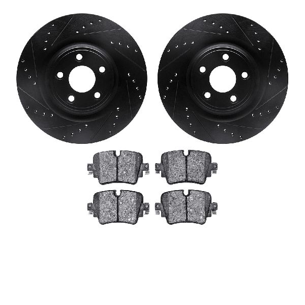 2016-2019 Jaguar XJ Disc Brake Kit - Rear (Dynamic Friction)