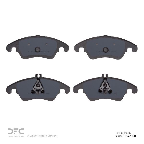 2013-2014 Mercedes-Benz C300 Disc Brake Pad Set - Front (Dynamic Friction)
