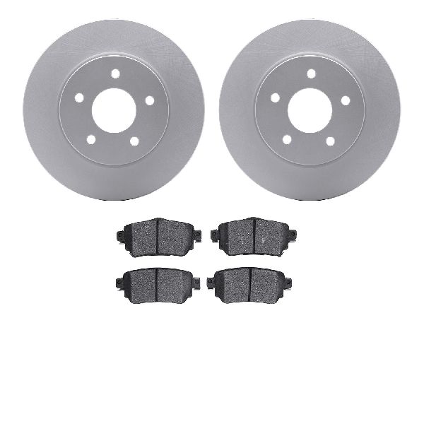 2018-2025 Nissan LEAF Disc Brake Kit - Rear (Dynamic Friction)
