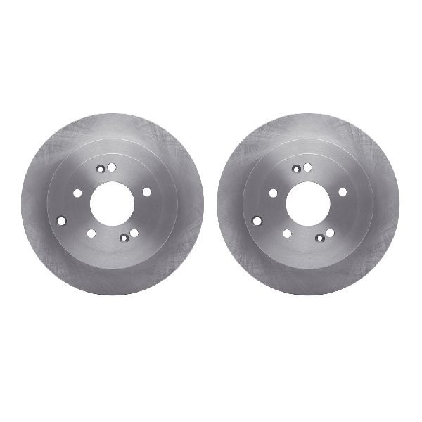 2007-2009 Hyundai Santa Fe Disc Brake Rotor Set - Rear (Dynamic Friction)