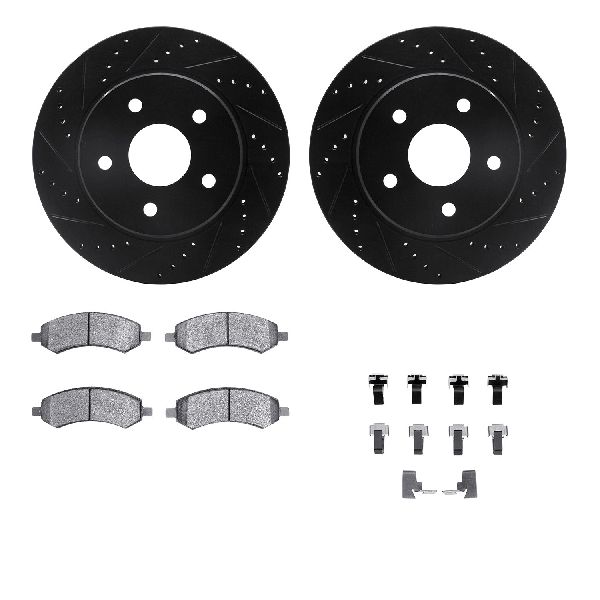 2006-2010 Dodge Ram 1500 Disc Brake Kit - Front (Dynamic Friction)