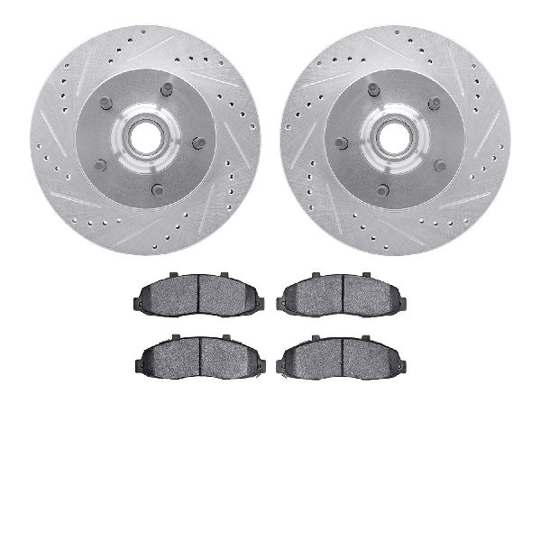 2000-2003 Ford F-150 Disc Brake Kit - Front (Dynamic Friction)