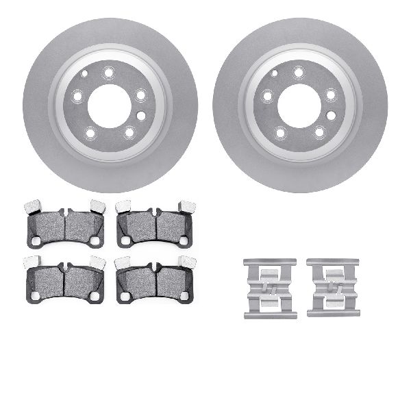 2008-2010 Porsche Cayenne Disc Brake Kit - Rear (Dynamic Friction)