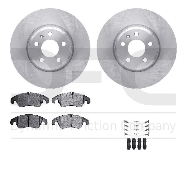 2012-2016 Audi A5 Disc Brake Kit - Front (Dynamic Friction)