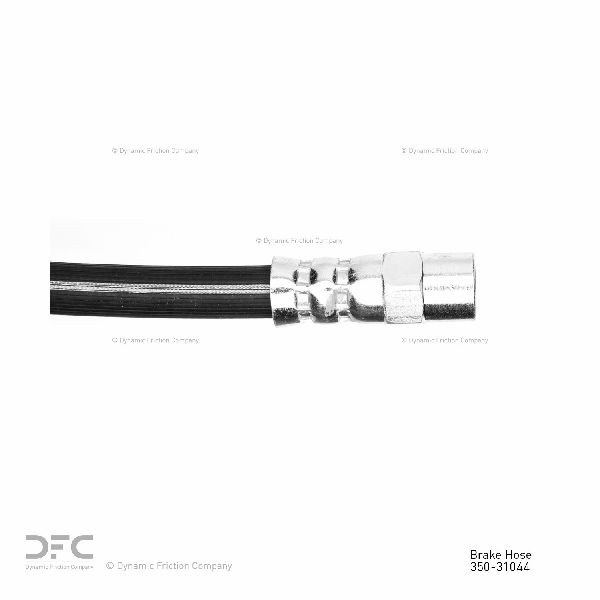 1996-2000 BMW 528i Brake Hydraulic Hose - Rear Right Upper (Dynamic Friction)