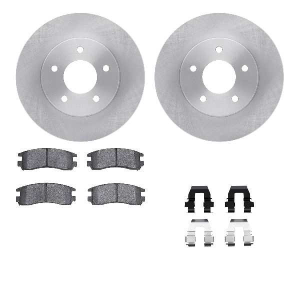1997-2002 Cadillac Eldorado Disc Brake Kit - Rear (Dynamic Friction)