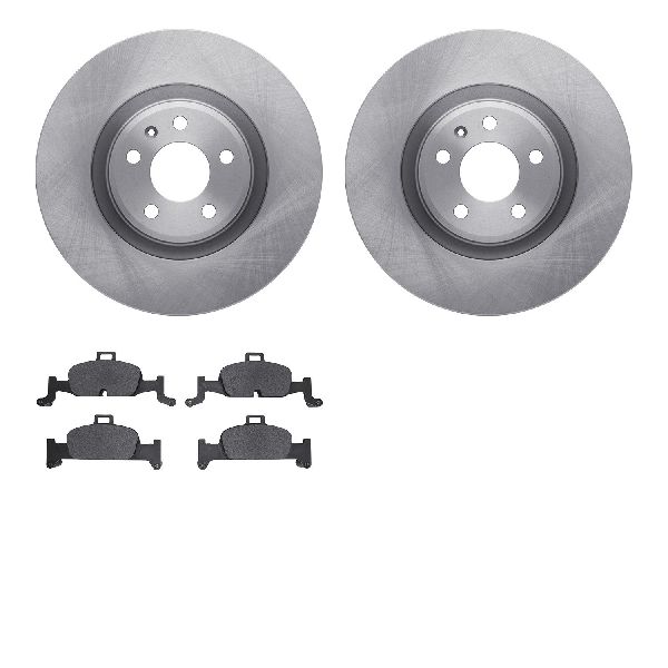 2016-2018 Audi A4 Disc Brake Kit - Front (Dynamic Friction)