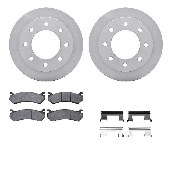 2003 GMC Sierra 1500 HD Disc Brake Kit - Rear (Dynamic Friction)