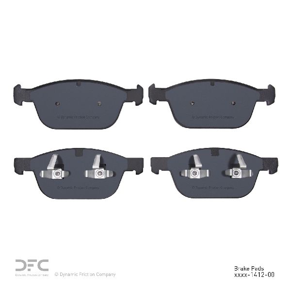 2010-2016 Volvo XC60 Disc Brake Pad Set - Front (Dynamic Friction)