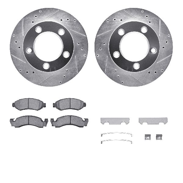 1976-1985 Ford F-150 Disc Brake Kit - Front (Dynamic Friction)