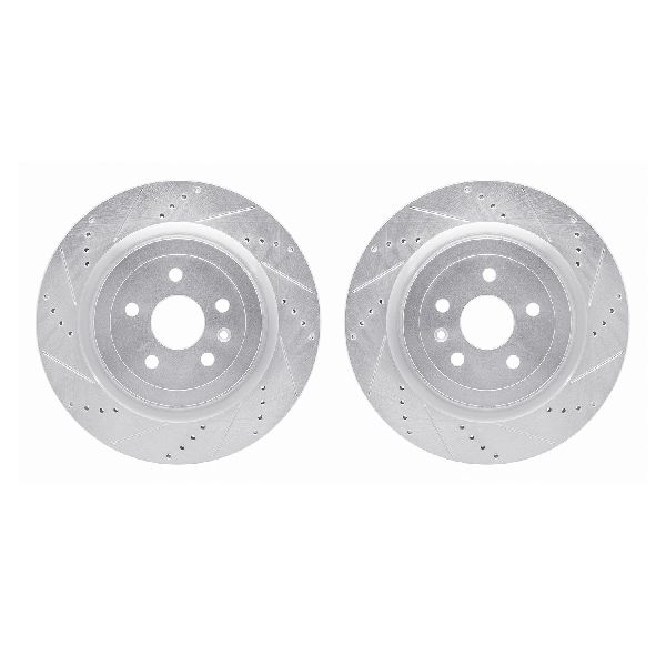 2009-2019 Cadillac CTS Disc Brake Rotor Set - Rear (Dynamic Friction)