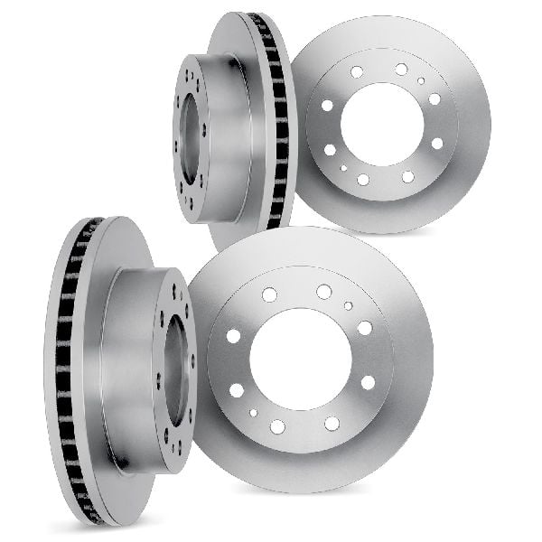 2012-2022 Ford F-350 Super Duty Disc Brake Rotor Set - Front and Rear (Dynamic Friction)