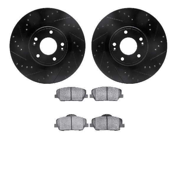 2010-2016 Hyundai Genesis Coupe Disc Brake Kit - Front (Dynamic Friction)