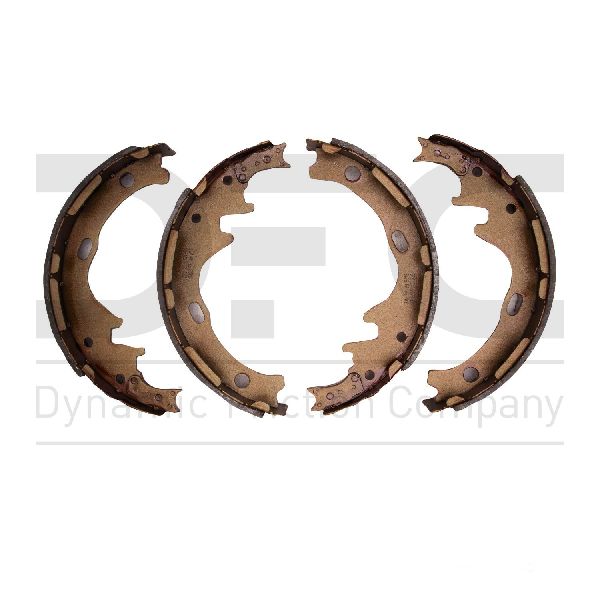1981-1985 Nissan 720 Drum Brake Shoe Set - Rear (Dynamic Friction)