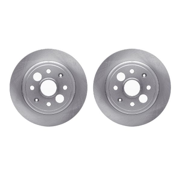 1986-1989 Acura Integra Disc Brake Rotor Set - Rear (Dynamic Friction)