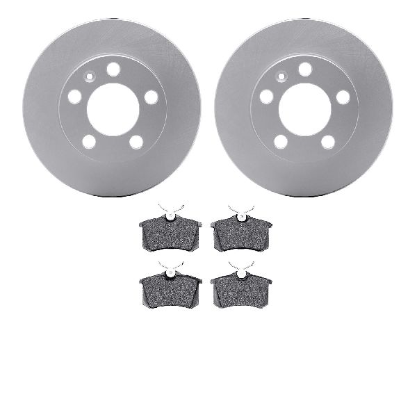 1998-2010 Volkswagen Jetta Disc Brake Kit - Rear (Dynamic Friction)