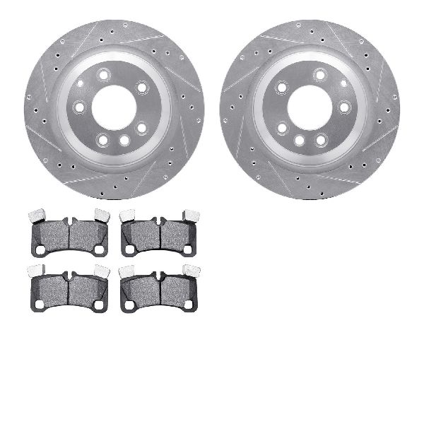 2008-2010 Porsche Cayenne Disc Brake Kit - Rear (Dynamic Friction)