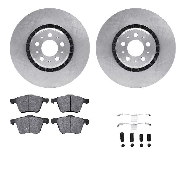 2003-2009 Volvo XC90 Disc Brake Kit - Front (Dynamic Friction)