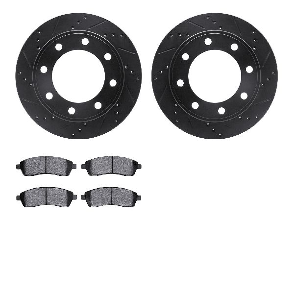 2000-2005 Ford Excursion Disc Brake Kit - Rear (Dynamic Friction)