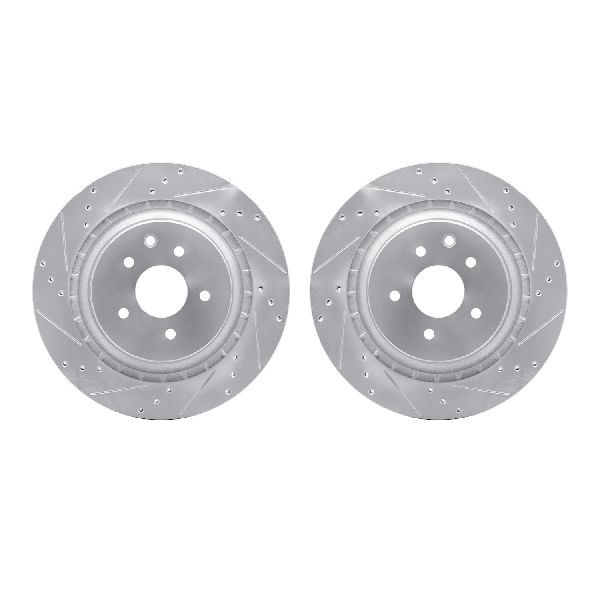 2008-2013 INFINITI G37 Disc Brake Rotor Set - Rear (Dynamic Friction)