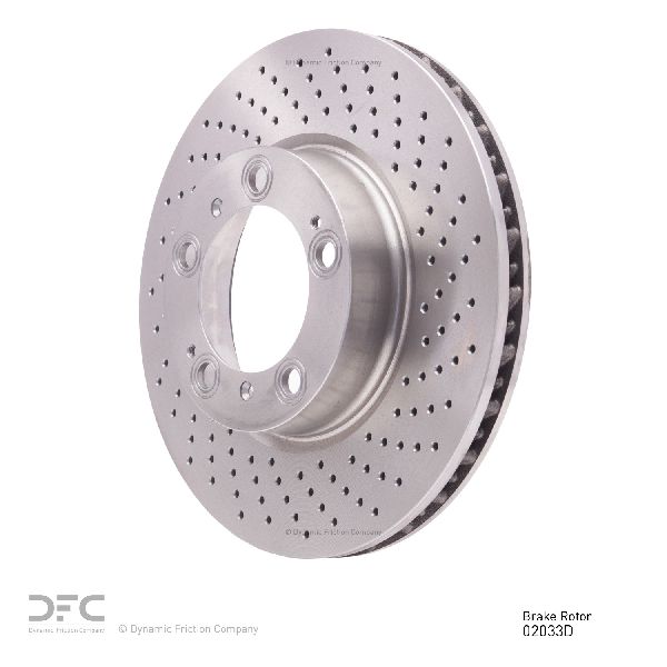 2000-2012 Porsche Boxster Disc Brake Rotor - Front Right (Dynamic Friction)