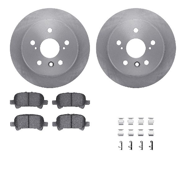 2000-2003 Toyota Solara Disc Brake Kit - Rear (Dynamic Friction)