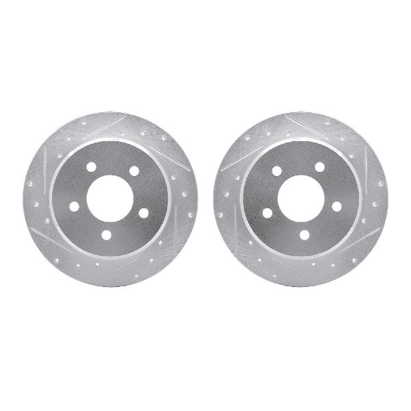 2001-2007 Dodge Caravan Disc Brake Rotor Set - Rear (Dynamic Friction)