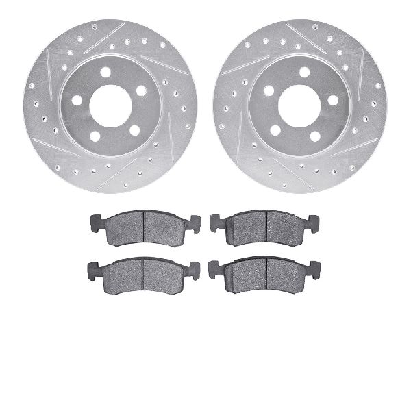 1985-1987 Dodge Charger Disc Brake Kit - Front (Dynamic Friction)