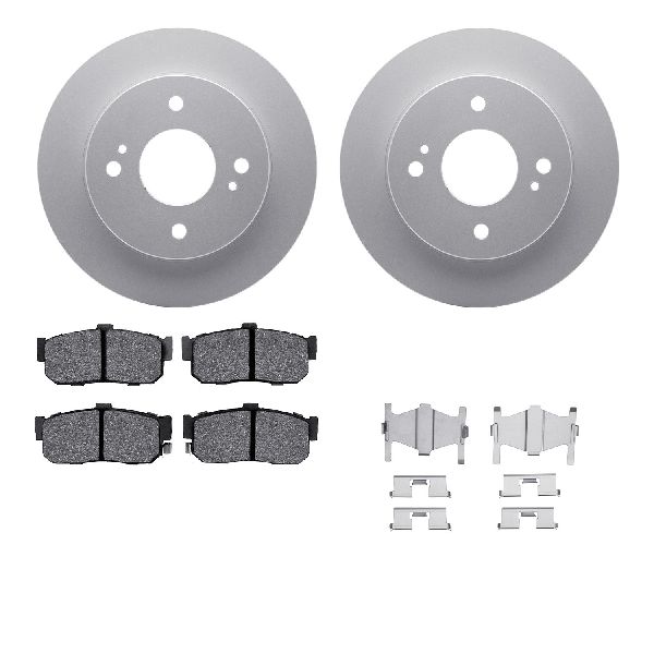 1991-2000 INFINITI G20 Disc Brake Kit - Rear (Dynamic Friction)